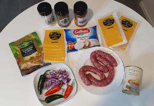 Zutaten-für-einen-Käse-Dip-oder-Queso